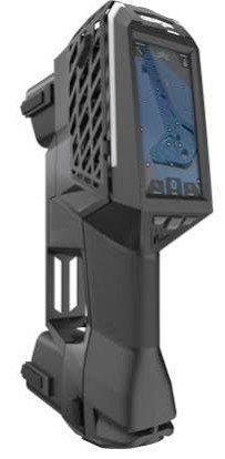 Creaform HandySCAN EVO Elite metrology-grade handheld 3D laser scanner with integrated touchscreen display.