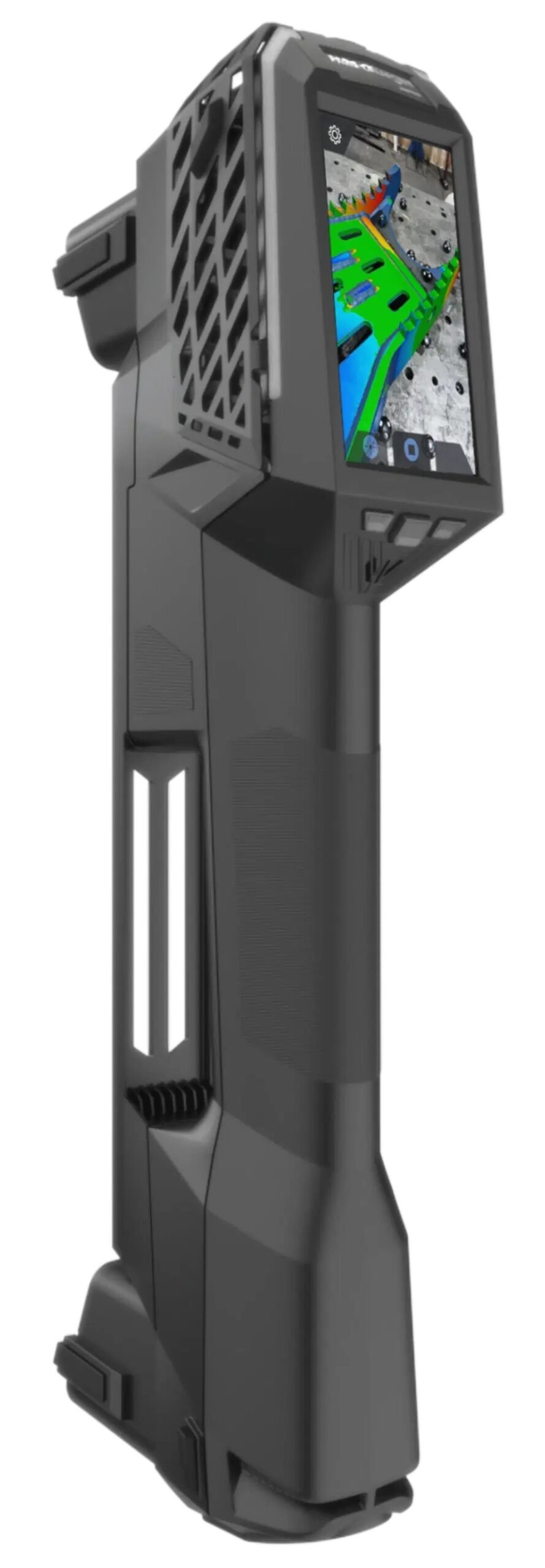 Creaform HandySCAN 3D EVO MAX large-part handheld 3D laser scanner hardware profile.