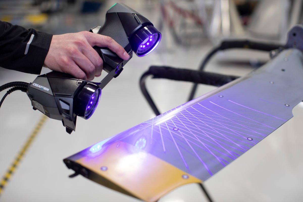 The HandySCAN is one of Creaforms fastest scanners. Photo via Creaform