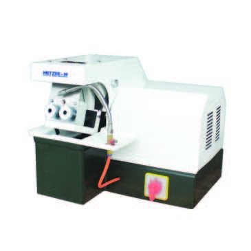 Metzer metallographic specimen cutting machines pictured in the industrial catalogue