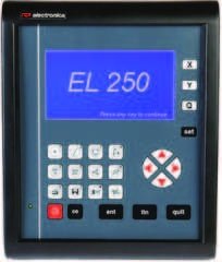 EL250 digital readout for compatible profile projectors
