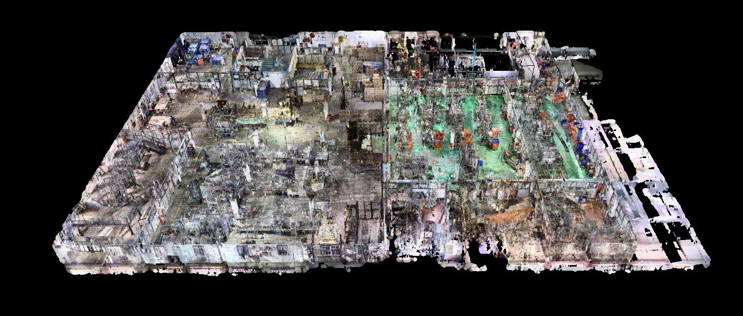 Registered retail-building scan from the project profile.