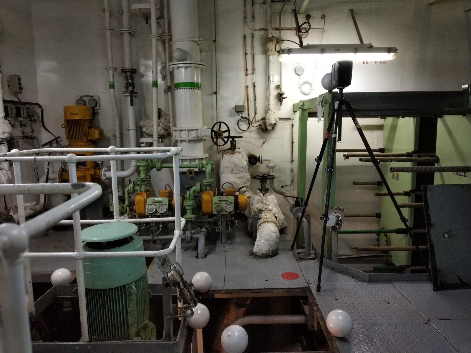 Ship equipment space from the marine project profile.